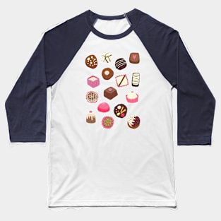 Chocolates and Sweet Treats Baseball T-Shirt